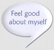 Feel good about myself